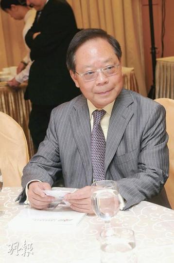 身兼華懋董事與安寧主席的梁榮江，昨日拒絕回應華懋會否增持安寧問題。（陳淑安攝）