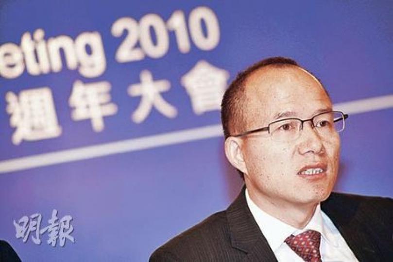 復星國際主席郭廣昌昨日表示，對海外投資的考量，不會因為公司國際化而投資海外，公司追求的是與中國高速發展相關的項目。（陳智良攝）