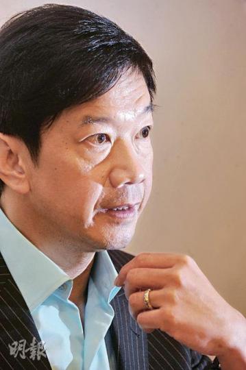 迪生主席兼執董潘迪生表示，雖然失去Tommy Hilfiger於內地的代理權，但賠償金額理想，相信整項協議對公司有利。（劉焌陶攝）