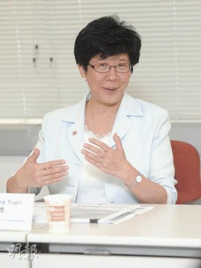 約700名來自歐洲和中國的學者及高級政府官員等，將於下周出席在理大舉行的中歐社會論壇第三屆雙年聚會。理大副校長阮曾媛琪（圖）說，金融海嘯後，「中歐雙方均希望了解更多有關全球化對彼此的影響」。（陳淑安攝）