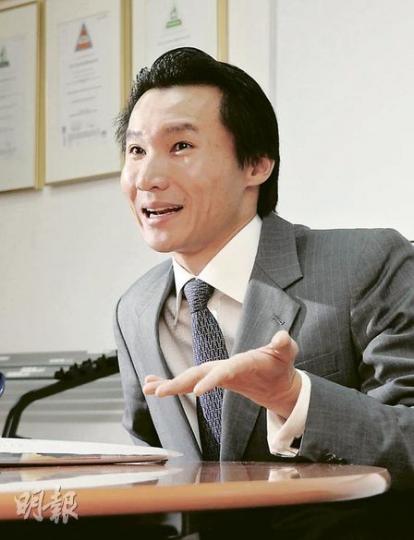 勞氏環保控股有限公司執行董事張沛強指出，最低工資對公司影響輕微，反而有機會令營業額增加。（陳淑安攝）