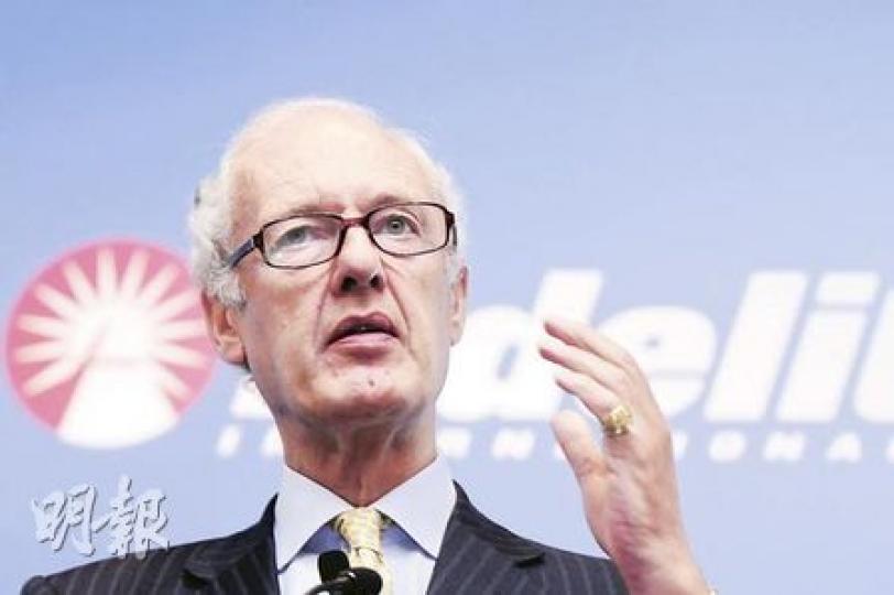 歐洲股神——富達國際投資總裁Anthony Bolton,直指中國未來十年充滿投資良機。(張智超攝) 歐洲股神——富達國際投資總裁Anthony Bolton,直指中國未來十年充滿投資良機。(張智超攝)