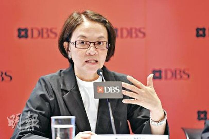 星展香港行政總裁葉約德稱，該行進行商譽減值10.18億坡元，不會影響該行未來營運表現。（尹錦恩攝）