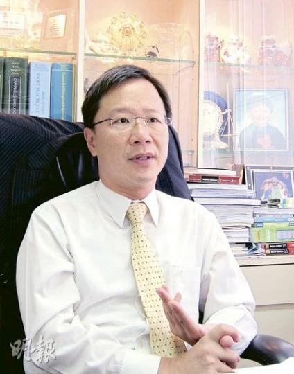 郭家麒表明無意再選醫學界,至於是參加直選或「超級區議員」,他亦未積極表態,「若公民黨不夠人才參選吧」。(陳雪玲攝) 郭家麒表明無意再選醫學界,至於是參加直選或「超級區議員」,他亦未積極表態,「若公民黨不夠人才參選吧」。(陳雪玲攝)