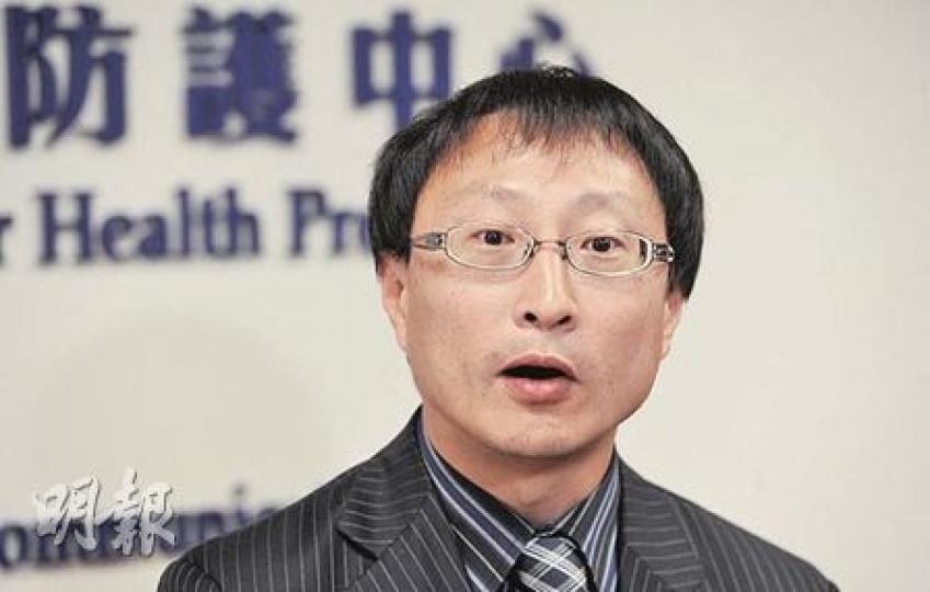 衛生防護中心總監曾浩輝表示,預計手足口病個案將於開學後回升,高峰期將在10至12月。(尹錦恩攝) 衛生防護中心總監曾浩輝表示,預計手足口病個案將於開學後回升,高峰期將在10至12月。(尹錦恩攝)