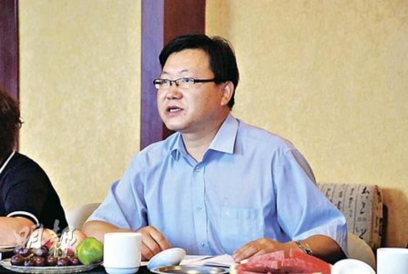 寧夏自治區發改委綜合處處長楊瑞軍表示,寧夏致力發展伊斯蘭金融、穆斯林產業。(林迎攝) 寧夏自治區發改委綜合處處長楊瑞軍表示,寧夏致力發展伊斯蘭金融、穆斯林產業。(林迎攝)