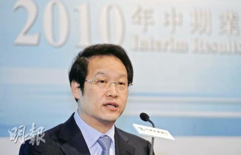 農業銀行董事長項俊波表示,該行上半年房地產開發商貸款雖然增長較快,但總額仍是四大國有銀行中最低,風險可控。(尹錦恩攝) 農業銀行董事長項俊波表示,該行上半年房地產開發商貸款雖然增長較快,但總額仍是四大國有銀行中最低,風險可控。(尹錦恩攝)