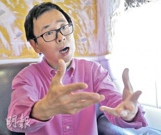 謝國忠說,香港確有它本身的好處,例如低稅率,但產業太不多元化,發展機會不夠,所以,近年都在上海居住,無意回港。(劉焌陶攝) 謝國忠說,香港確有它本身的好處,例如低稅率,但產業太不多元化,發展機會不夠,所以,近年都在上海居住,無意回港。(劉焌陶攝)