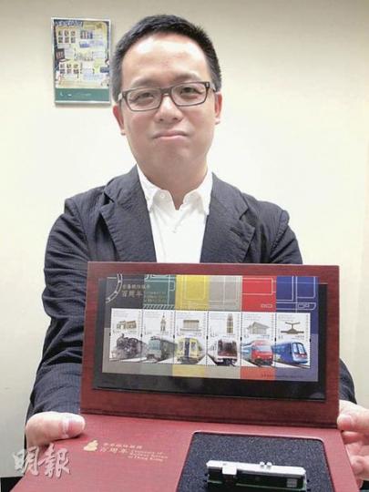 在各款火車中,設計師易達華較喜歡舊式火車,因有較多細節,歷史感較重。(梁琬珊攝) 在各款火車中,設計師易達華較喜歡舊式火車,因有較多細節,歷史感較重。(梁琬珊攝)
