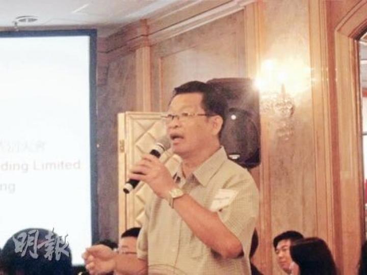 另一名小股東希望國美能以和為貴,努力實現5年發展計劃,減少無謂紛爭。(羅湋楠攝) 另一名小股東希望國美能以和為貴,努力實現5年發展計劃,減少無謂紛爭。(羅湋楠攝)
