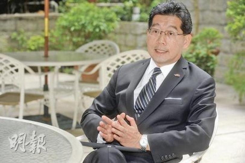 對於有工商界人士認為《競爭法》是有利反競爭,蘇錦樑認為是於理不合,強調立法可保障中小企。(尹錦恩攝) 對於有工商界人士認為《競爭法》是有利反競爭,蘇錦樑認為是於理不合,強調立法可保障中小企。(尹錦恩攝)