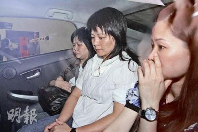 蕭永方妻子禤美英(中)(郭慶輝攝)蕭永方同居女友盧秀欄(郭慶輝攝) 蕭永方妻子禤美英(中)(郭慶輝攝)蕭永方同居女友盧秀欄(郭慶輝攝)