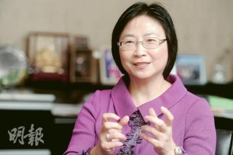 梁高美懿認為,目前的升市是由於太多資金追逐太少的東西,但當美國經濟大復蘇後,國際資金可能撤走,到其時股樓或出現調整。(尹錦恩攝) 梁高美懿認為,目前的升市是由於太多資金追逐太少的東西,但當美國經濟大復蘇後,國際資金可能撤走,到其時股樓或出現調整。(尹錦恩攝)