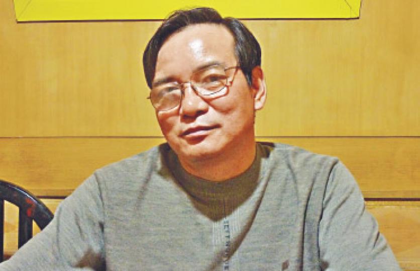劉曉暄接受本報專訪時表示，其兄劉曉波曾囑咐他，和平獎的獎金一定要為公而用。（明報記者攝）