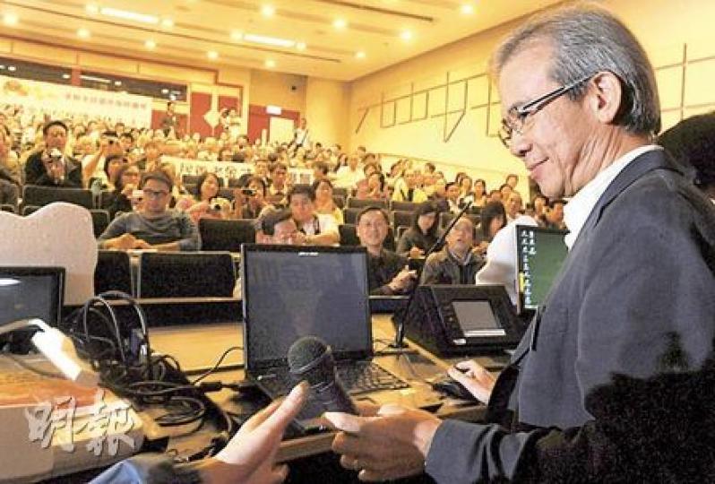 平機會主席林煥光指出，本港三大退休保障支柱已不可靠，促政府正視問題，以免落得全輸局面。（劉焌陶攝）
