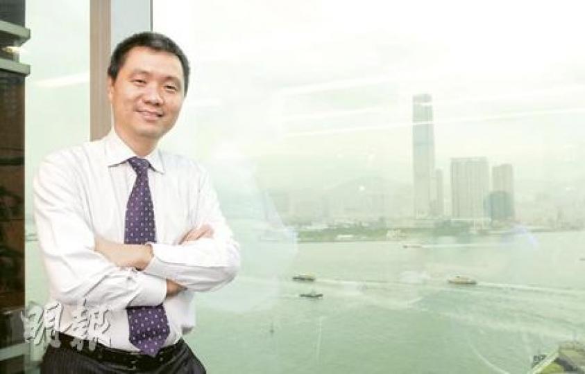 林涌認為，香港人很勤奮，可是大多只安於本分，很少有更遠大的夢想。（陳淑安攝）