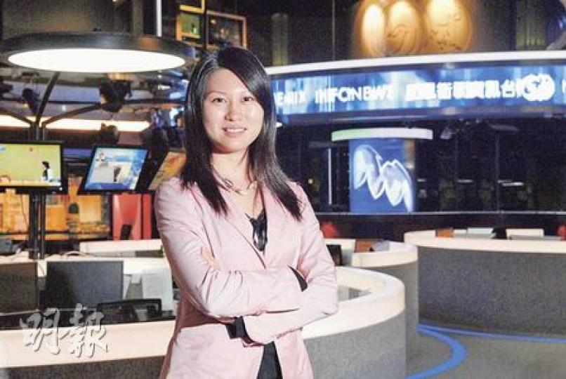 鳳凰衛視廣播業務部鳳凰廣播總裁助理于盈表示，3條數碼廣播頻道將於明年下半年起陸續啟播。（陳淑安攝）