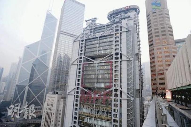 匯豐保險新造業務的表現，首季排第二，被中銀佔第一。匯豐在第二、三季追上，首三季業務重奪一哥位置。（劉焌陶攝）