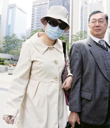 毒販陳森的同居女友任占群（圖），被指協助洗黑錢1.2億元，案件昨在區院開審。（朱永倫攝）
