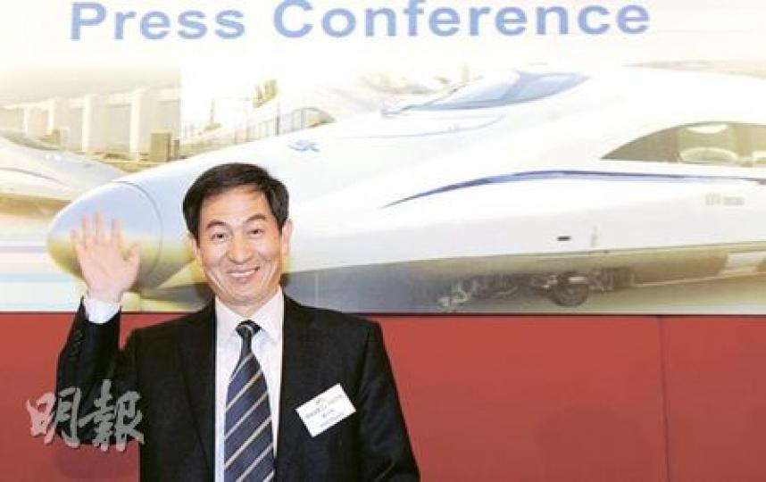 中國南車董事長趙小剛預期，2012年公司銷售額將突破1000億元人民幣，並成為業內的全球第一。（尹錦恩攝）