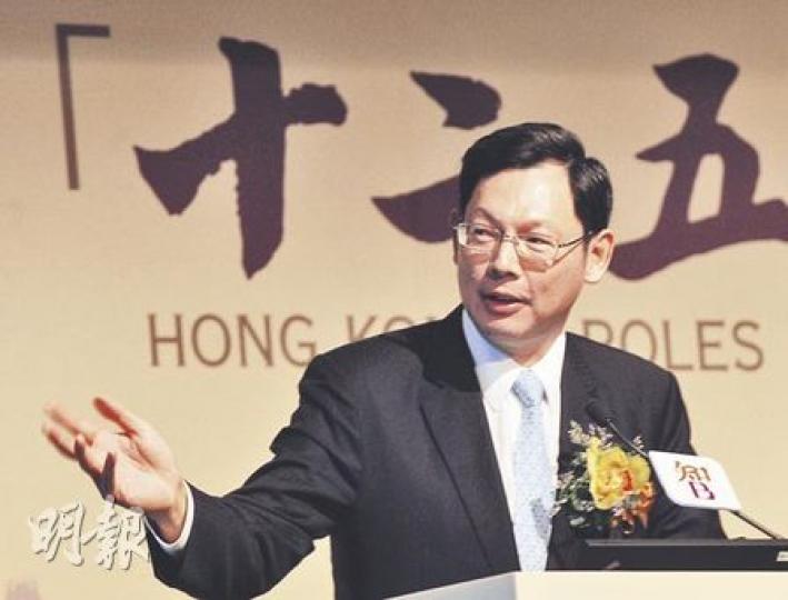 金管局總裁陳德霖（圖）早前引述中證監主席尚福林指出，支持香港資本市場發展及離岸人民幣金融產品開發，在人民幣回流機制上，當局亦會加快研究小QFII。（劉焌陶攝）匯豐亞太區行政總裁王冬勝關注小QFII額度及資格，料銀行業界歡迎加快開放。（劉焌陶攝）