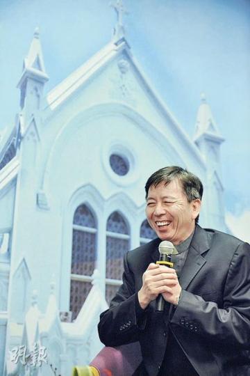 獲教廷委任為總主教及萬民福音傳播部秘書長的韓大輝表示，當初得知自己是候選人之一，已即時表達不願意，但既然教宗任命，他會毫無保留、全力以赴地出任這職位。（葉漢華攝）
