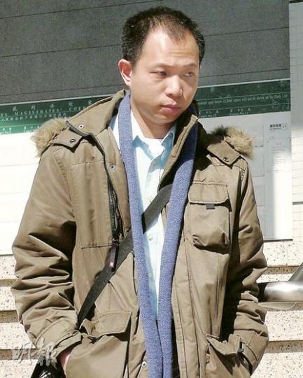 民建聯議員助理歐陽儉文酒後亂性，在大街上非禮少女，被判感化一年。（何偉畧攝）
