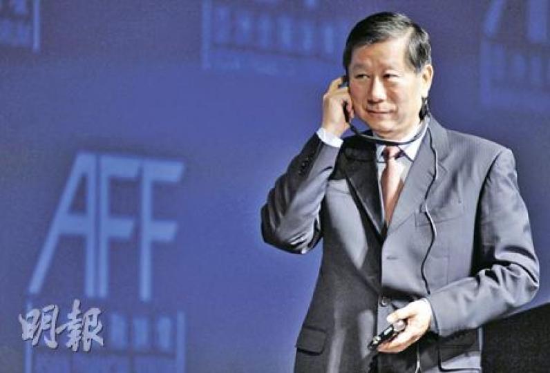 中國證監主席尚福林昨日在港提到,正研究推出小QFII。(劉焌陶攝) 中國證監主席尚福林昨日在港提到,正研究推出小QFII。(劉焌陶攝)
