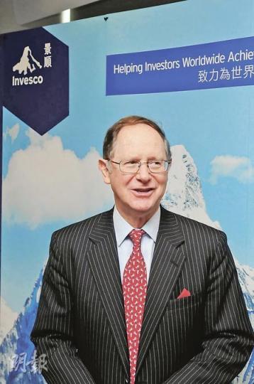 景順首席經濟師祈連活認為,中國一直實施資本帳管制,故內地出現高通脹,並不能歸咎於美國之前推出的量化寬鬆貨幣政策,究其原因,主因內地過去2年多大量投放信貸。(張智超攝) 景順首席經濟師祈連活認為,中國一直實施資本帳管制,故內地出現高通脹,並不能歸咎於美國之前推出的量化寬鬆貨幣政策,究其原因,主因內地過去2年多大量投放信貸。(張智超攝)