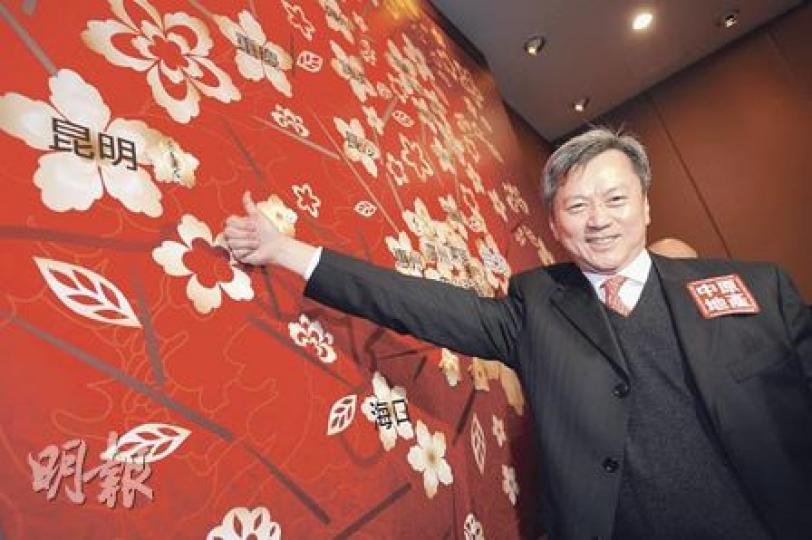 長實執行董事趙國雄認為,本月23日公布的新財政預算案,應該不會再有打壓樓市的新招,但就會有刺激經濟發展的好消息。(朱永倫攝) 長實執行董事趙國雄認為,本月23日公布的新財政預算案,應該不會再有打壓樓市的新招,但就會有刺激經濟發展的好消息。(朱永倫攝)