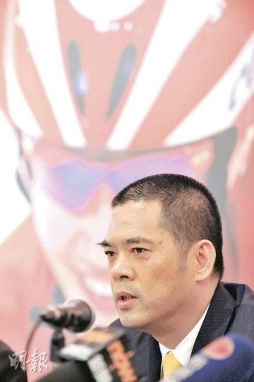 361度總裁丁伍號表示，由於公司具有議價能力，因此不擔心原材料上漲帶來的壓力。（葉漢華攝）