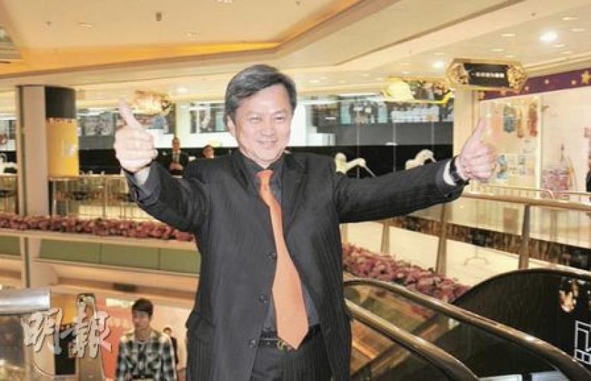 長實執行董事趙國雄指出，盛薈重推反應理想，下周擬加推向獅子山方向單位應市；他並笑言﹕「好開心幫到市民置業。」（葉漢華攝）