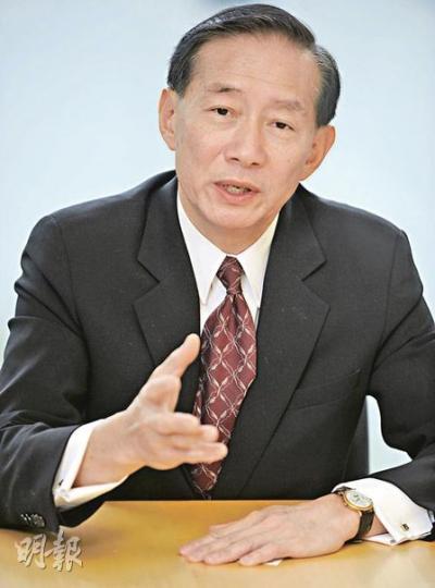 匯豐亞太區行政總裁王冬勝表示，亞太區加息有助業務收入增加。（何家達攝）
