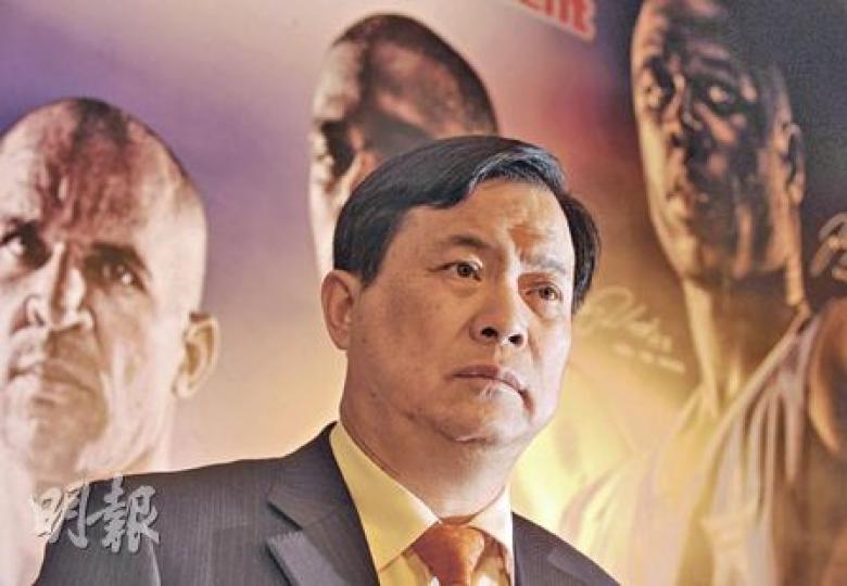 匹克主席許景南表示，現時內地工資上升，對公司是利多於弊，因為客戶有更強的消費力。（劉焌陶攝）