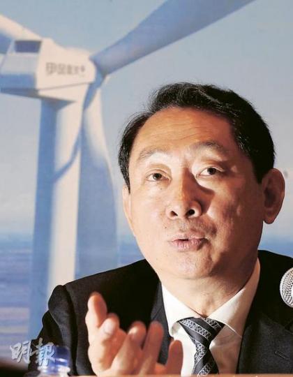 龍源董事長朱永芃強調,風電是國家完成「十二五」期間化石能源消耗下降目標的重要力量。(劉焌陶攝) 龍源董事長朱永芃強調,風電是國家完成「十二五」期間化石能源消耗下降目標的重要力量。(劉焌陶攝)