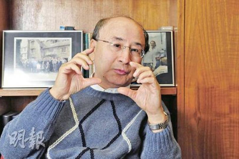 核子專家兼理大教授胡仲豪直言港府對核事故的應變計劃「有待改善」，建議政府借鏡外國例子，「改良報告有心不怕遲」。（張智超攝）