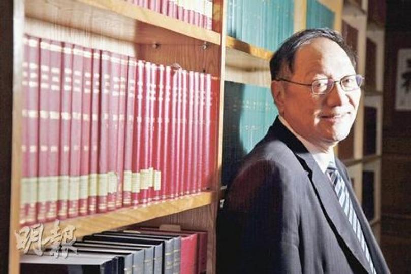 一生經歷不少苦難的查錫我，經常強調人有選擇，面對逆境，他選擇不抱怨，亦因此得到快樂。（陳智良攝）