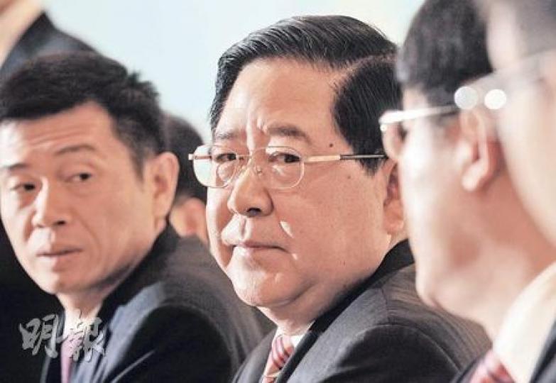 南航董事長司獻民批評歐盟制定碳排放量時，未有跟航空公司商討，並非公平做法。 （劉焌陶攝）