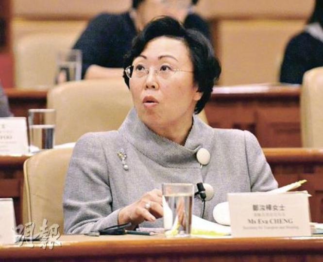 運輸及房屋局長鄭汝樺表示,小家庭若要找上車盤,也可考慮已補價的居屋。(葉漢華攝) 運輸及房屋局長鄭汝樺表示,小家庭若要找上車盤,也可考慮已補價的居屋。(葉漢華攝)