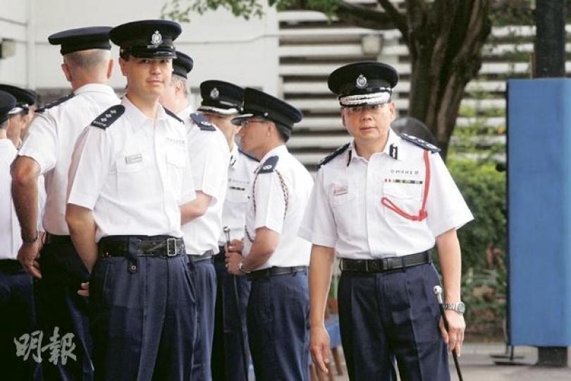 警務處長曾偉雄昨出席警察學院結業會操後表示,警方重視接連發生的虐畜案件,並呼籲市民提供線索。(李紹昌攝) 警務處長曾偉雄昨出席警察學院結業會操後表示,警方重視接連發生的虐畜案件,並呼籲市民提供線索。(李紹昌攝)