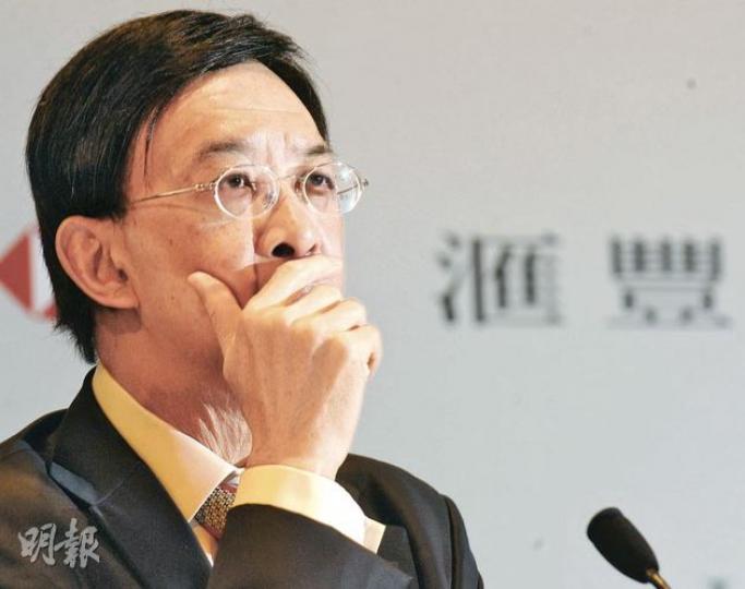 鄭海泉本月底卸任在即,噚日最後一次以匯控集團執行董事身分列席非正式股東大會之上,心情輕鬆。(劉焌陶攝) 鄭海泉本月底卸任在即,噚日最後一次以匯控集團執行董事身分列席非正式股東大會之上,心情輕鬆。(劉焌陶攝)