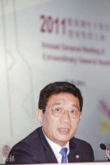 中銀香港副董事長兼總裁和廣北表示,該行視東亞銀行股份為財務投資的一部分,將繼續持有,暫無計劃改變。(郭慶輝攝) 中銀香港副董事長兼總裁和廣北表示,該行視東亞銀行股份為財務投資的一部分,將繼續持有,暫無計劃改變。(郭慶輝攝)