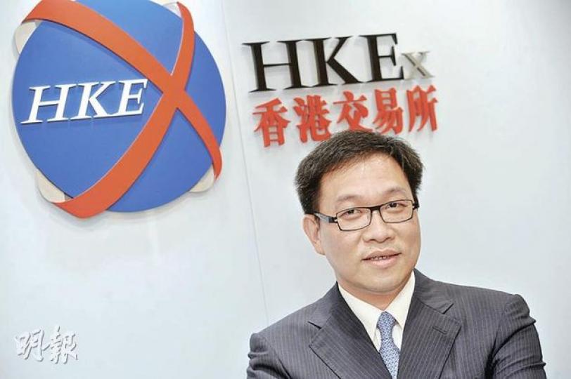 香港交易所交易科主管戴志堅預料,最快明年下半年落實期貨收市後交易時段。(尹錦恩攝) 香港交易所交易科主管戴志堅預料,最快明年下半年落實期貨收市後交易時段。(尹錦恩攝)