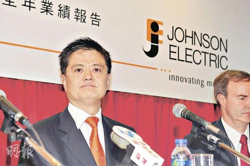 德昌電機主席汪穗中昨日於業績會表示,未受內地電荒影響生產,雖然勞動密集工序已轉到廣西的廠房,但仍然會以廣東為集團主要基地。(張智超攝) 德昌電機主席汪穗中昨日於業績會表示,未受內地電荒影響生產,雖然勞動密集工序已轉到廣西的廠房,但仍然會以廣東為集團主要基地。(張智超攝)