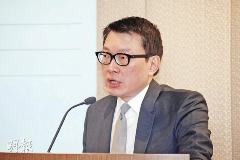 美林全球財富管理北亞區主管蘇偉生指出,香港富翁增長率,今年料會放緩。(陳智良攝) 美林全球財富管理北亞區主管蘇偉生指出,香港富翁增長率,今年料會放緩。(陳智良攝)