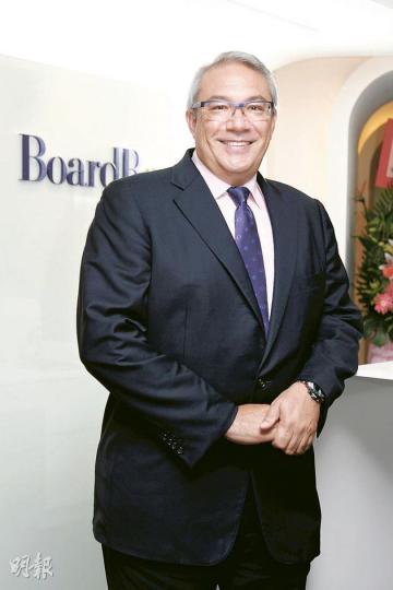 寶德隆(Boardroom)進軍股份過戶登記業務。公司總裁張寶仁表示,不會以價格作為競爭手段。(陳智良攝) 寶德隆(Boardroom)進軍股份過戶登記業務。公司總裁張寶仁表示,不會以價格作為競爭手段。(陳智良攝)