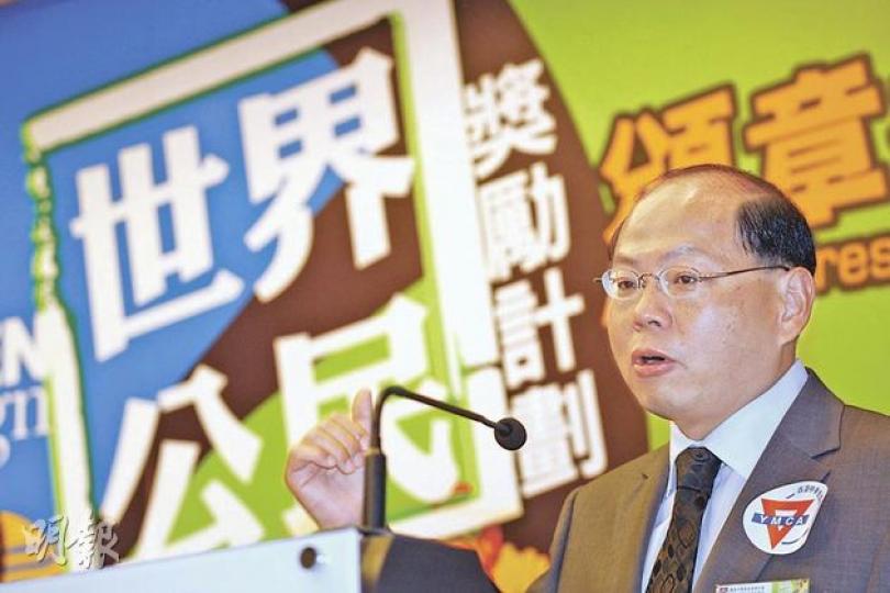 警務處長曾偉雄昨日出席公開活動時,強調警方七一的清場行動的首要考慮是公眾安全及秩序。(李紹昌攝) 警務處長曾偉雄昨日出席公開活動時,強調警方七一的清場行動的首要考慮是公眾安全及秩序。(李紹昌攝)