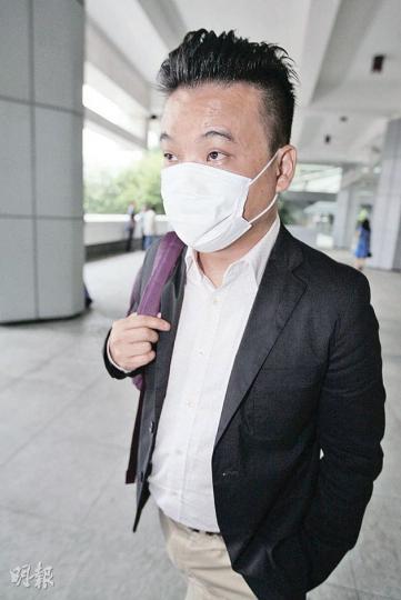大律師馬浩輝偷胸圍上訴被駁回,他表明會繼續上訴。(郭慶輝攝) 大律師馬浩輝偷胸圍上訴被駁回,他表明會繼續上訴。(郭慶輝攝)