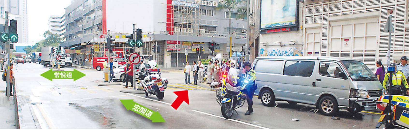客貨車在燈位(紅箭嘴示)撞倒兩名衝燈的學童後,警方把現場路面封鎖調查。 (雲錦鋒攝)受傷男童送院時左邊眼角有血漬,送往手術室時仍然昏迷。(梁琬珊攝)小六女生被撞至昏迷,一度無呼吸脈搏,經搶救後情况嚴重。 (雲錦鋒攝)頭部重創的女童的母親(左)昨匆匆由內地趕返港,帶同長女(右)趕到醫院,兩人離開時均雙眼紅腫。(梁琬珊攝)受傷男童的母親(左)及胞兄(右),抵達醫院後一臉憂心。(梁琬珊攝) 客貨車在燈位(紅箭嘴示)撞倒兩名衝燈的學童後,警方把現場路面封鎖調查。 (雲錦鋒攝)受傷男童送院時左邊眼角有血漬,送往手術室時仍然昏迷。(梁琬珊攝)小六女生被撞至昏迷,一度無呼吸脈搏,經搶救後情况嚴重。 (雲錦鋒攝)頭部重創的女童的母親(左)昨匆匆由內地趕返港,帶同長女(右)趕到醫院,兩人離開時均雙眼紅腫。(梁琬珊攝)受傷男童的母親(左)及胞兄(右),抵達醫院後一臉憂心。(梁琬珊攝)