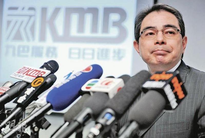 九巴董事總經理何達文表示,經營環境改變,要維持票價在市民可接受的程度,政府有必要成立票價穩定基金。(何家達攝) 九巴董事總經理何達文表示,經營環境改變,要維持票價在市民可接受的程度,政府有必要成立票價穩定基金。(何家達攝)